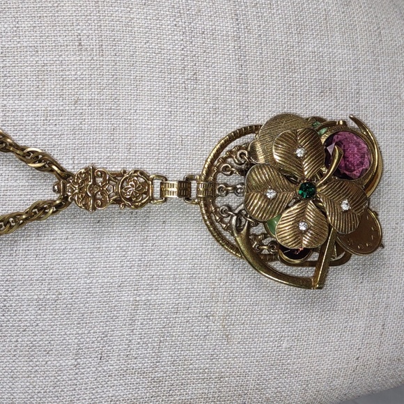 Vintage Arthur Pepper ART Modeart Charm Necklace - Picture 2 of 12